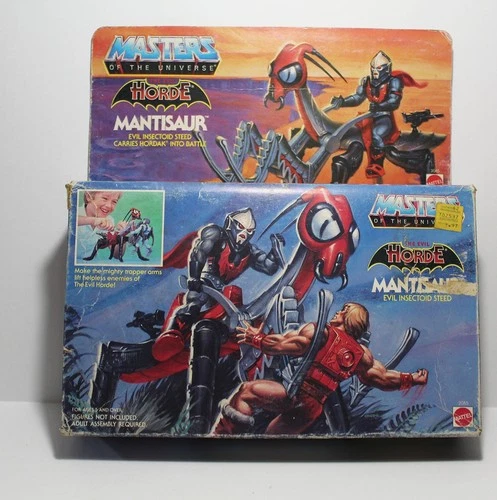 Vintage Mantisaur  He-Man Masters of the Universe 1986 Mattel Figure sealed box