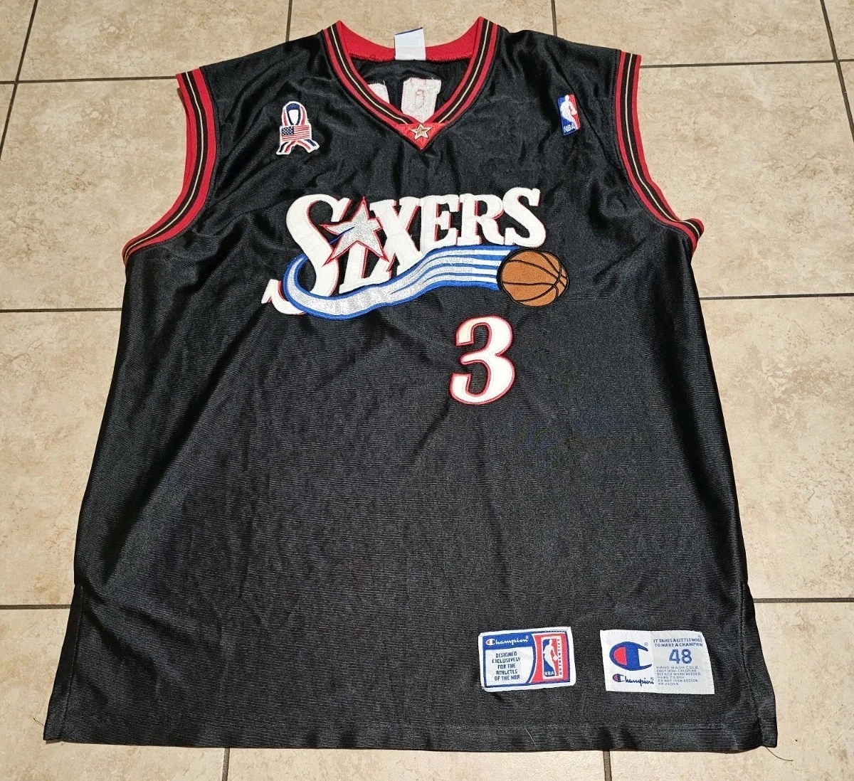 Champion Allen Iverson NBA Jerseys for sale | eBay
