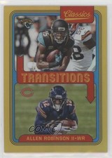 2021 Panini Classics Transitions Gold 25/75 Allen Robinson II #T-12 fm0