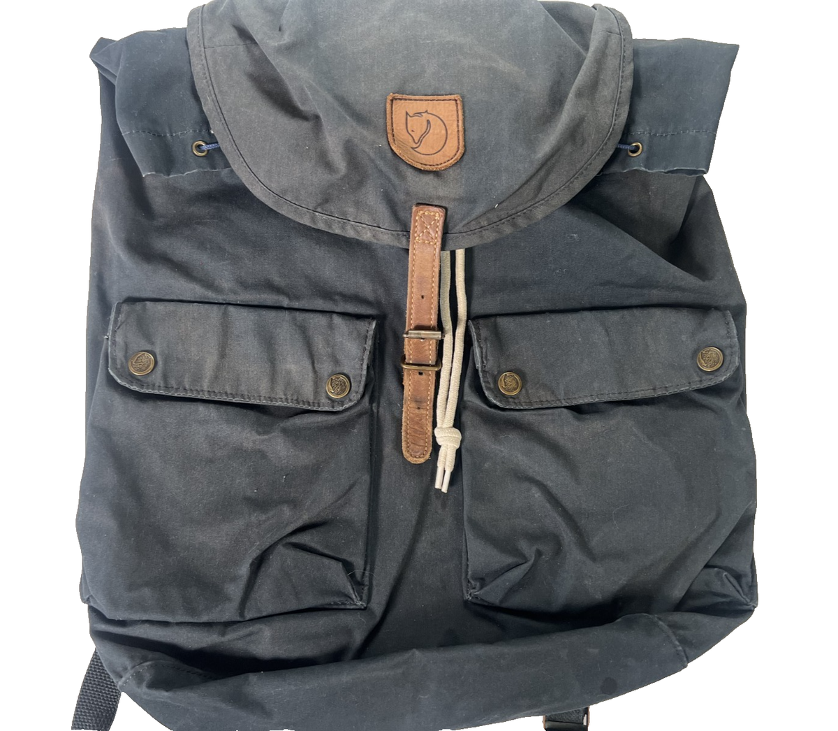 Fjallraven Rucksack Backpack G-1000 Waxed Canvas Leather  display picture 3