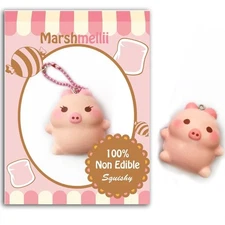 Creamiicandy Squishies - New Mini 2016 Marshmellii Piggy Squishy Boy or Girl Pig