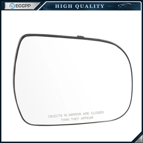 Mirror Glass Passenger Right Side For 11-14 Toyota Sienna Chrome Heated Convex