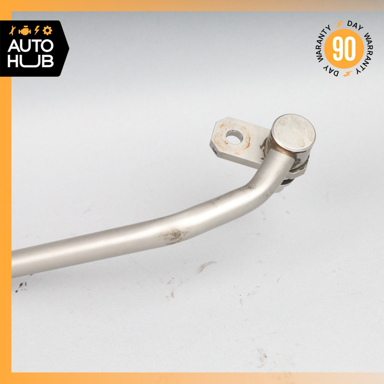 03-13 Bentley Continental GT GTC Lower Front Diff Oil Cooler Line 3W0317811 OEM