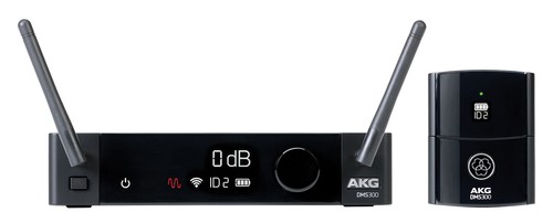 AKG DMS300 Bodypack digital de 8 canales sistema de instrumentos inalámbrico 2,4 GHz, 48 k Hz - Imagen 1 de 5
