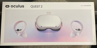 Meta Oculus Quest 2 (64GB, White) VR Headset in Box w/ Controllers - FF! #1