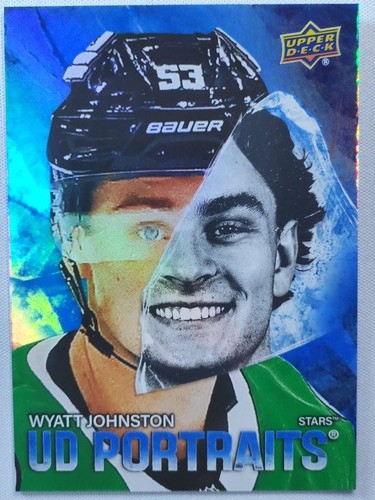 Wyatt Johnston #P-11 2025 Upper Deck UD Portraits card