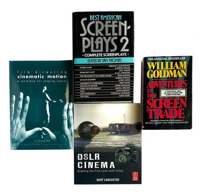 FILMMAKERS! SCRIPTS, CAMERA, ACTION & MORE. FOUR BOOK BUNDLE THAT HAS IT ALL!