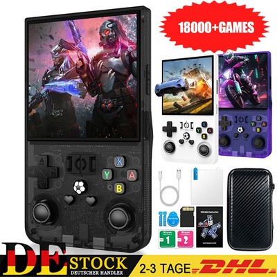 R36MAX Retro Handheld Game Console Open Source Linux System 4.0in HD IPS Bildsch