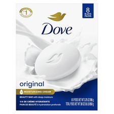 8 Pack Dove Winter Care Limited Edition Moisturizing Cream Bar Soap 3.75 Oz.