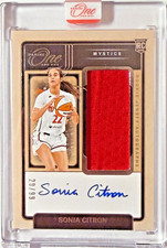 SONIA CITRON 2025 WNBA One & One ROOKIE JERSEY RELIC ON CARD AUTO RPA /99 RJA-SC