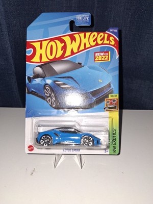 2022 Hot Wheels HW Exotics 10/10 Lotus Emira Blue 247/250 1:64 Diecast NEW MOC