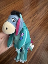 Ty Disney Beanie Baby Eeyore In Dinosaur Costume Outfit
