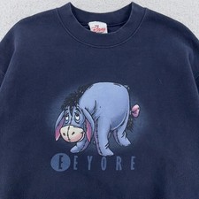 Vintage 90s Eeyore Winnie The Pooh Disney Sweatshirt Mens Medium Disney Cartoon