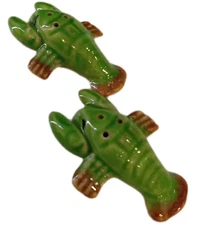 VINTAGE LOBSTER SALT AND PEPPER SHAKERS