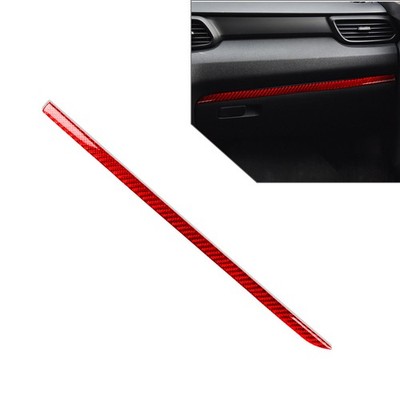 Rot Handschuhfach-Panel-Abdeckungs-Zierleiste für Hyundai Veloster JS N 2019 23