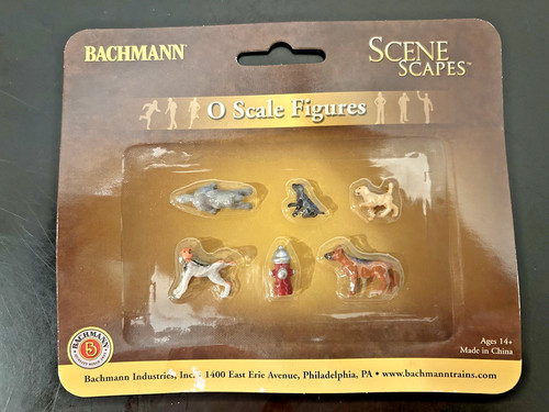 Figuras de perros con boca de incendios Bachmann 33158 (escala O) | Zustand: New