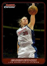 2006-07 Bowman Chrome #58 Chris Kaman Los Angeles Clippers