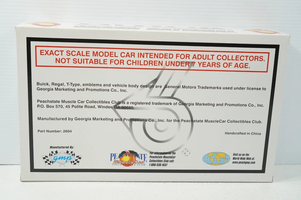 GMP Buick Grand National Trailer Peach State Collectibles - Image 4 of 4