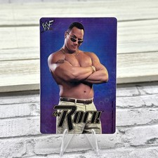 2000 WWF Wrestling Vending Prism sticker The Rock Dwayne Johnson 5