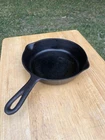 Vintage Birmingham Stove & Range BSR Red Mountain No. 5 A Cast Iron Skillet 30s