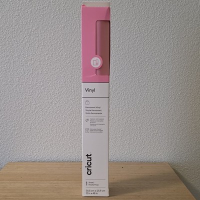 Cricut Permanent Vinyl Sheet Light Pink 12'' x 48'' MPN 2011579