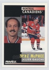 1991-92 Pinnacle French Mike McPhee #147 0b4