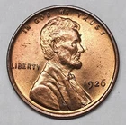 1926-P BU RED Wheat Penny!