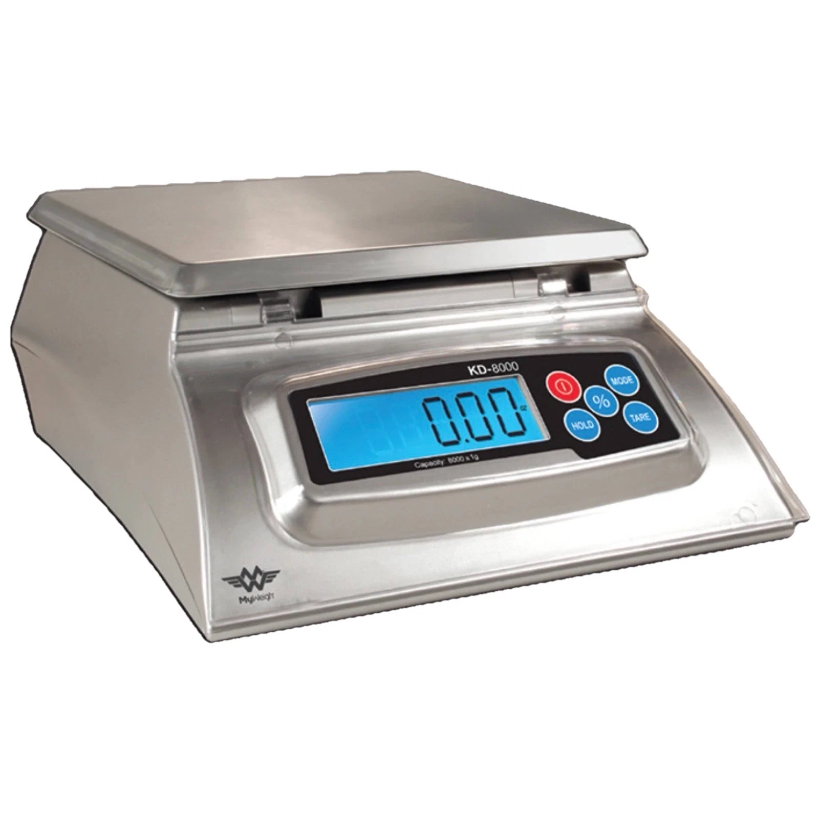 My Weigh KD-8000 LCD Digital Kitchen Scale 8kg x 1g Food Baking Cooking Diet NEW