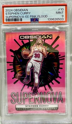 JERSEY # MATCH! 2024-25 Obsidian Stephen Curry Supernova Pink 30/49! WARRIORS!