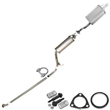 Stainless Steel Exhaust System Kit fits: 2006-2011 Civic 1.8L Sedan auto transm.