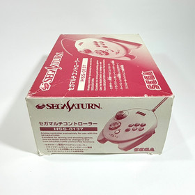 Sega Saturn Official Controller pad HSS-0137 3D multi white japan