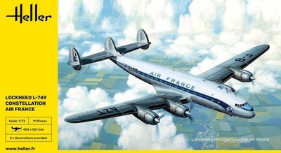 LOCKHEED C-749 CONSTELLATION ''Air France & TWA'' - BRIGHTER 1/72 PLASTIC KIT