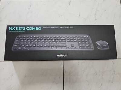 NEW Logitech MX Keys & Anywhere 2S Mouse Productivity Combo Backlit 920-013887