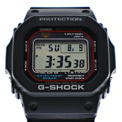 Casio G-Shock GW-M5610U-1JF Tough Solar Shock Resistant Resin Used