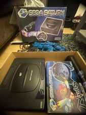 Sega Saturn Console Boxed with control pad