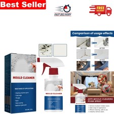 Versatile Mould and Mildew Remover Foam Spray - Safe for Walls and Surfaces