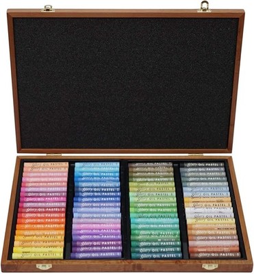 MUNGYO Gallery Professional 72-Color Soft Oil Pastel Set | Superior Blendabil...