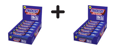 2 x Mars Protein Snickers High Protein Low Sugar Bar (12x45g) (41,66 EUR/kg)