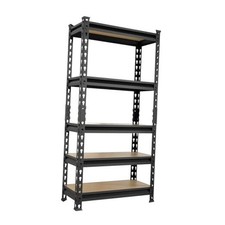 Storage Shelving Unit, 5-Tier Adjustable, Heavy Duty Metal 59"Hx28"Wx12"D