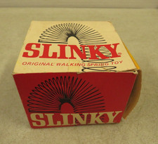Vintage Slinky James Industries Empty Box Novelty Made In USA G1