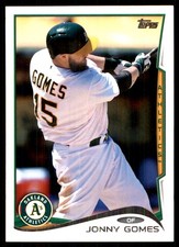 Jonny Gomes 2014 Topps Update #US-327 Athletics MLB READ FREE SHIP AutographDen