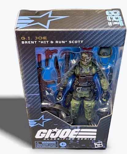 #188 Brent “Hit & Run” Scott - G.I. Joe Classified Series**CASE FRESH NIB**