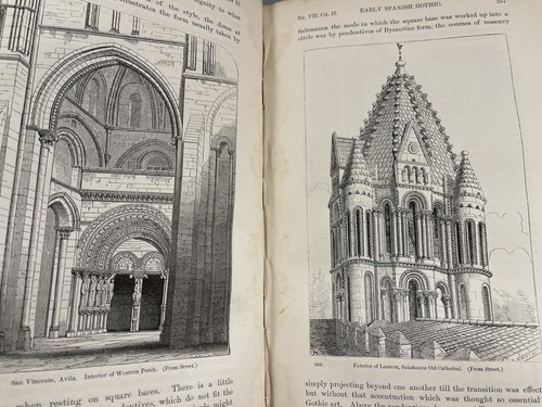 1874 History of Architecture: Vol. 1 & 2 - James Fergusson 2nd Edition Rare - Picture 9 of 11