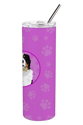 Bernese Mountain Dog Stainless Steel 20 oz Skinny Tumbler WDK1246TBL20 - 第 3/5 張圖片