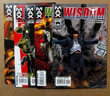 Max Comics Wisdom #2 3 4 5 6 (missing 1)  Limited Series VF/NM