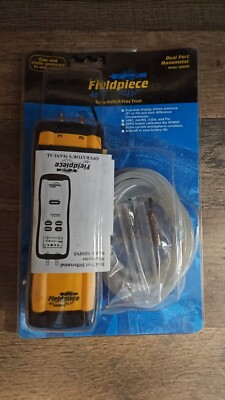 Fieldpiece Gas And Static Pressure In One Meter SDMN5 Dual Port Manometer NEW