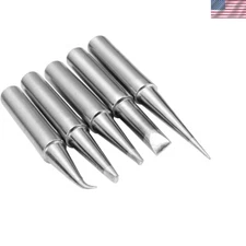 5-Piece T18 Soldering Tip Set for HAKKO FX-888D, FX-888, FX-8801, FX-600