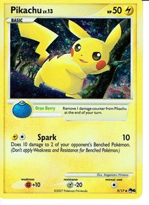 Pokemon Holo Promo Karte Pikachu 9 17 Ebay