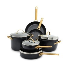 GreenPan Reserve Hard Anodized Healthy Ceramic Nonstick 10 Piece Cookware Pot...