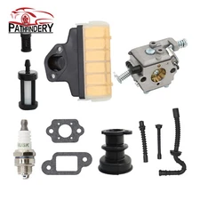 Carburetor Kit For Stihl MS210 MS230 MS250 021 023 025 Chainsaw Carb Fuel Line
